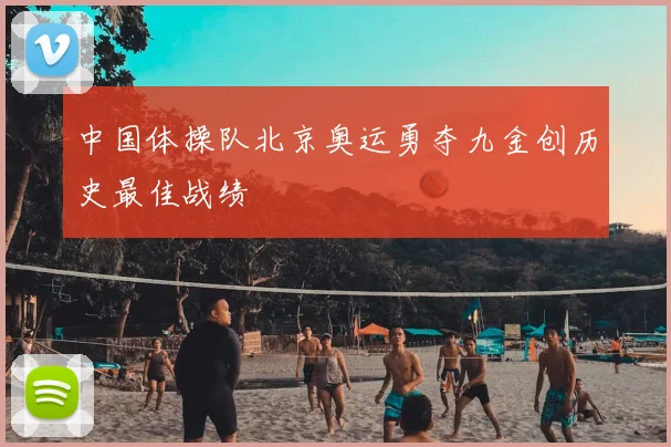 中国体操队北京奥运勇夺九金创历史最佳战绩