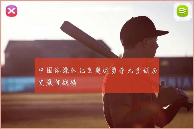 中国体操队北京奥运勇夺九金创历史最佳战绩